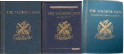 The Machine Gun, Lot of 3 books