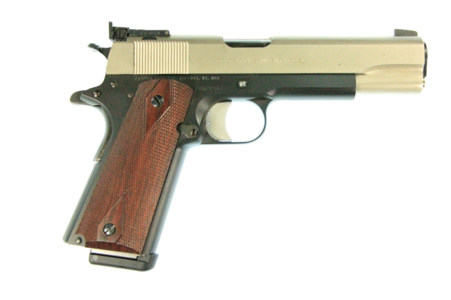 Caspian Arms, 45 ACP, 70N01937, Custom Pistol built on a Caspian frame.
