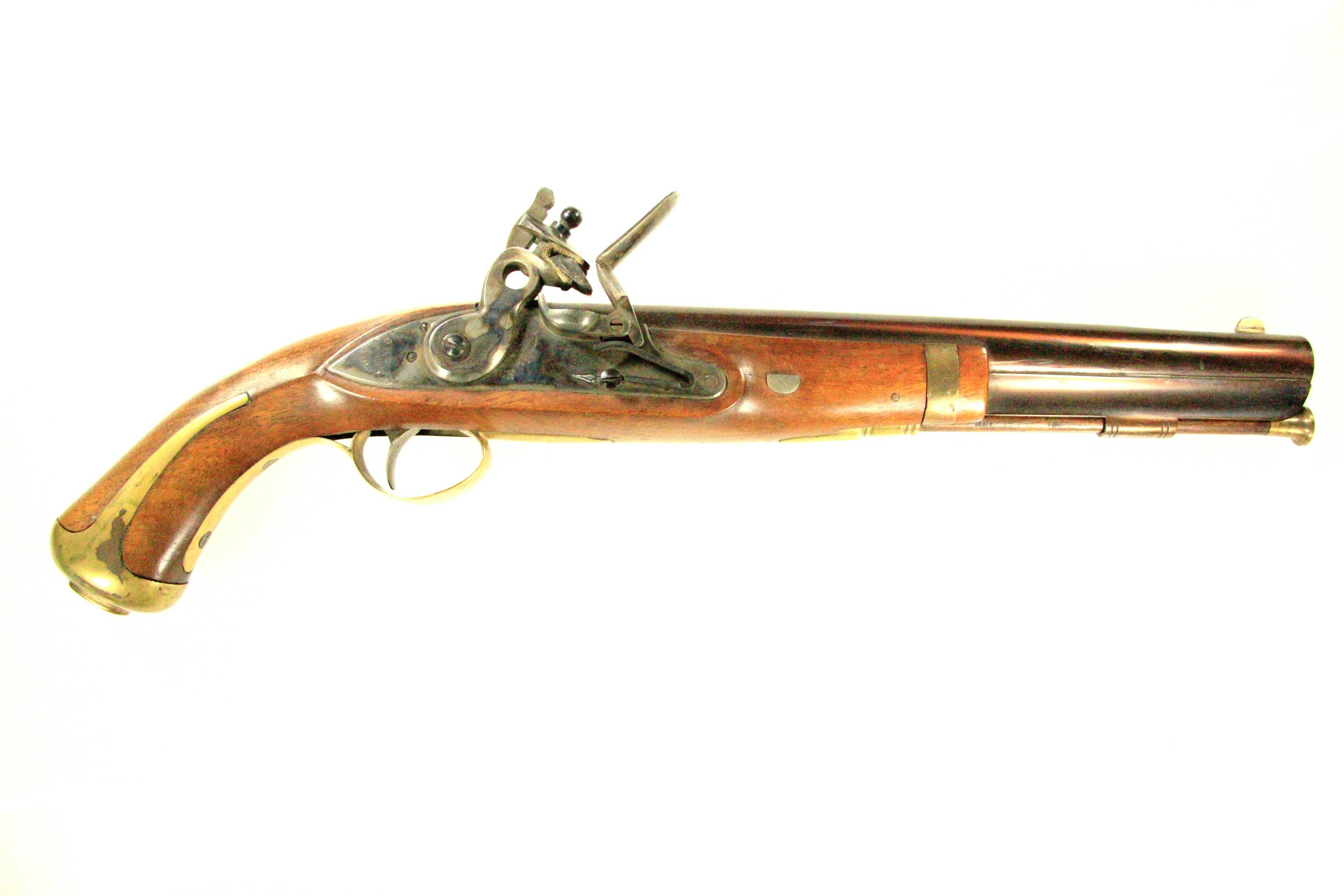 Pre 1898 Replica Flintlock, 1807 Harpers Ferry Flintlock Pistol